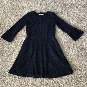 Abercrombie kids Navy lace dress